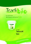 Tradichef - fiches techniques bio 2013