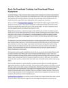 Facts On Functional Training And Functional Fitness Equipment