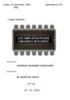 Les amplificateurs linéaires intégrés 2010 (cours)