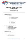 Rapport d'activité 2007-2008