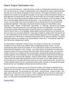 Search Engine Optimisation Intro
