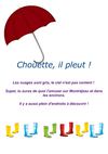 Livret "Chouette, il pleut !" : activités pour les enfants sur Montréjeau at son canton