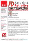 FO Actualité Retraites Dec/2012