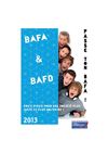 Plaquette brochure bafa