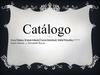 Catálogo Arte Románico y Gótico
