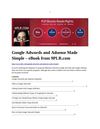 Google Adwords and Adsense Made Simple – eBook from 9PLR.com