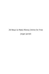 29 Ways to Make Money Online for Free Ebook