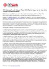BCG Attorney Search Releases Winter 2012 Market Report on the State of the Various Legal Practice Areas.