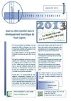 Lettre Info Tourisme janvier 2013