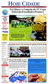 Jornal Hoje Cidade do dia 26-01-2013 Ed.2493