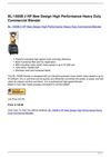 BL-1500B 2 HP New Design High Performance Heavy Duty Commercial Blender