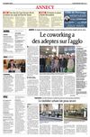 Le co working à Annecy : Article du Dauphiné Libéré