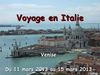 voyage en Italie 11 15 mars 2013 -JANVIER 2013
