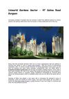 Uniworld Gardens Sector - 47 Sohna Road Gurgaon