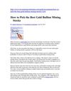 How to Pick the Best Gold Bullion Mining Stocks