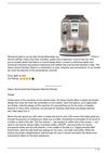Saeco Syntia Automatic Espresso Machine Review