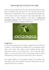 Android App Development - Android apps that you often use for calling