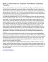 Bouts Of Hemorrhoid Pain Treatment - Non Medical Treatments That Work