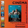 Cinéma Jacques-Prévert / Programme du 13 février au 19 mars 2013