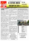 avis des services juillet 2010