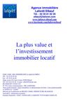 Plus value et investissement immobilier locatif sur Paris et la Normandie (Rouen, Elbeuf, Dieppe, Fécamp...)