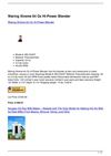 Waring Xtreme 64 Oz Hi-Power Blender