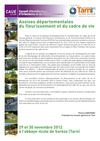 Programme Assises du Fleurissement 2012