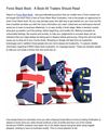 Forex Black Book - A Book All Traders Should Read