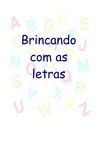 Brincando com as letras