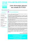 La Lettre UNSA-Retraités N°25 Janvier 2013