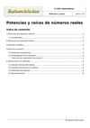 4º ESO. Matemáticas: Potencias y raíces