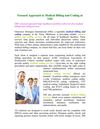 Focused Approach to Medical Billing and Coding at OSI