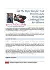 Get The Right Comfort And Protection By Using Right Climbing Shoes For Women