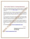 Find the Best Solution in Abseiling Maintenance