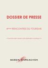 Dossier de presse - 4èmes Rencontres du Tourisme