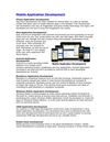 Mobile Application Development