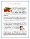 Natural Ways to Control Asthma