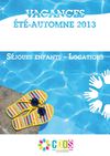 Catalogue CDOS Ete 2013