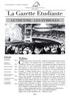 ICES - La Gazette étudiante, n° 13 - Le Théâtre / Les Symboles