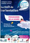 Nuit de l'Orientation Tarbes 2013 - Le programme
