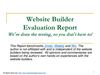Website Builders Reviews Evaluation Report