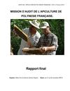 Rapport de la mission d'Audit 2012 de la filière apicole en Polynésie française