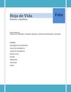hoja vida grado11