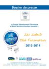 Dossier de presse : Label Club Formateur 2012-2013