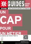 Guide élèves Onisep Lorraine : un CAP pour un métier