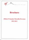 Brochure Alliance Française Marseille-Provence 2012/2013