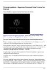 Fortune Acadmie Apprenez Comment Faire Fortune Sur Internet