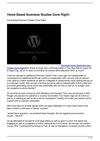 Home Based Business Studies Done Right