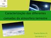 Caracterização das diferentes camadas da Atmosfera