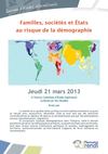 ICES - Journée d'études "Familles, sociétés et États au risque de la démographie"